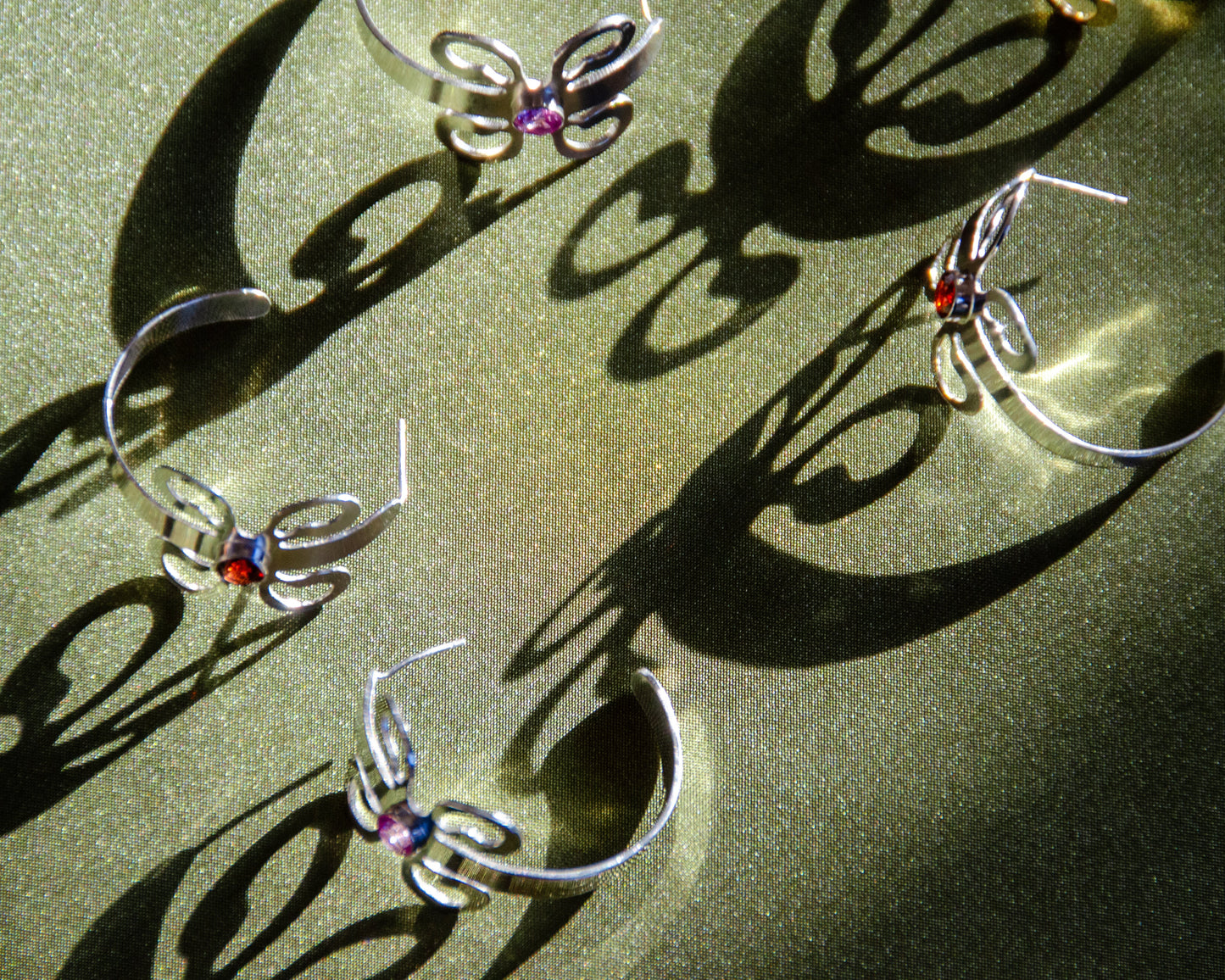 Bloom Hoop - Silver