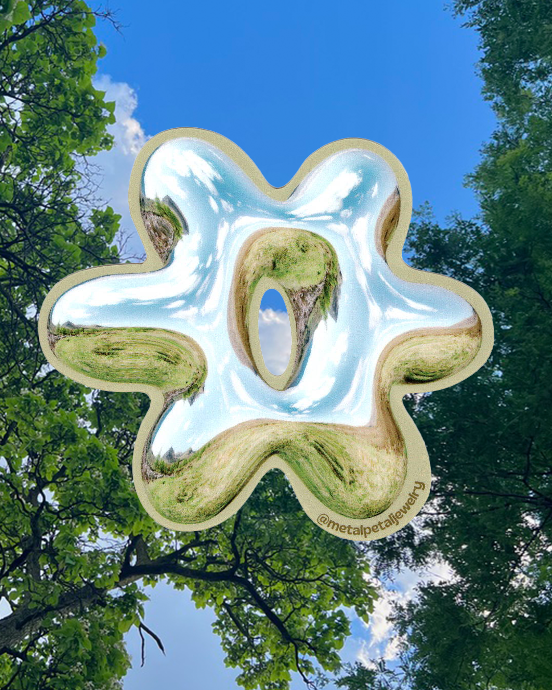 Sky Flower Sticker