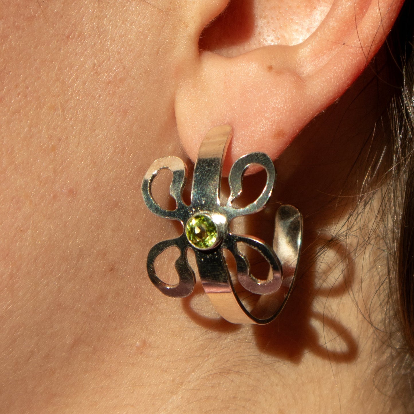 Bloom Hoop - Silver