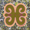 Adinkra Alien Sticker