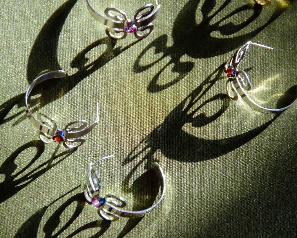 Bloom Hoop - Silver