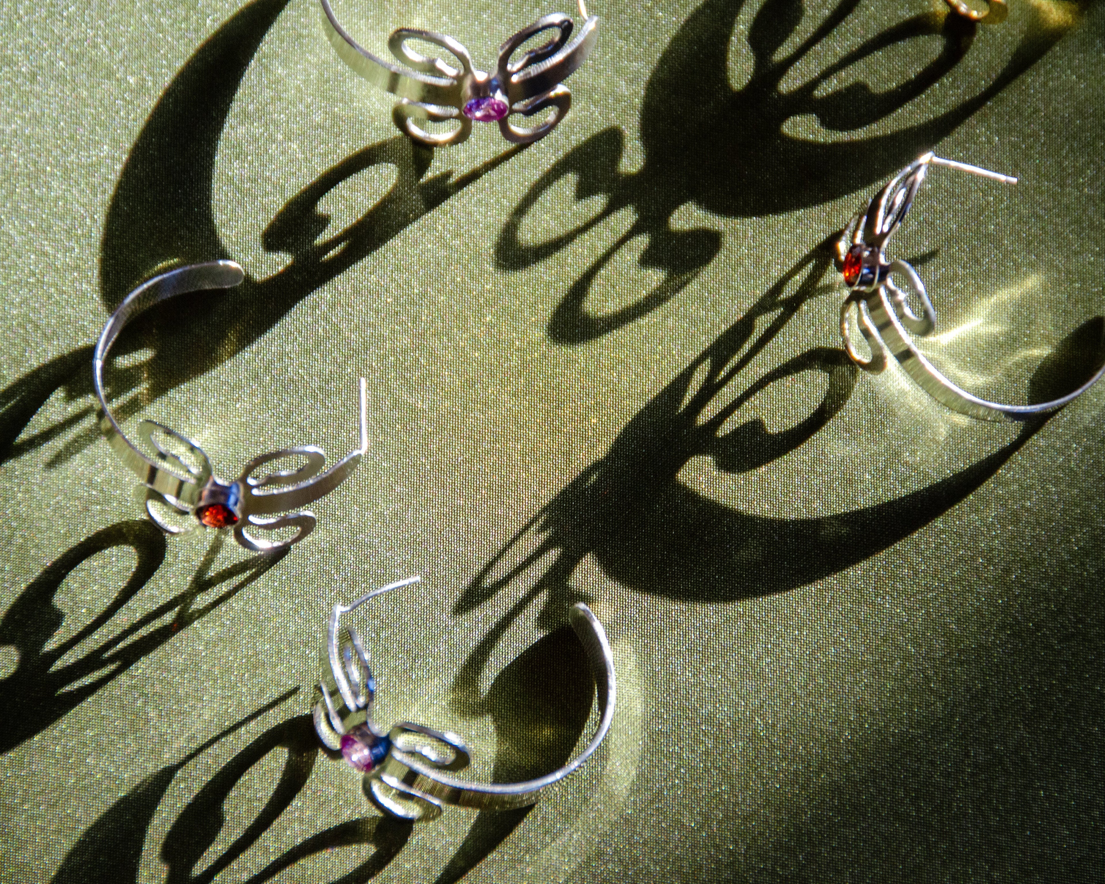 Bloom Hoop - Silver