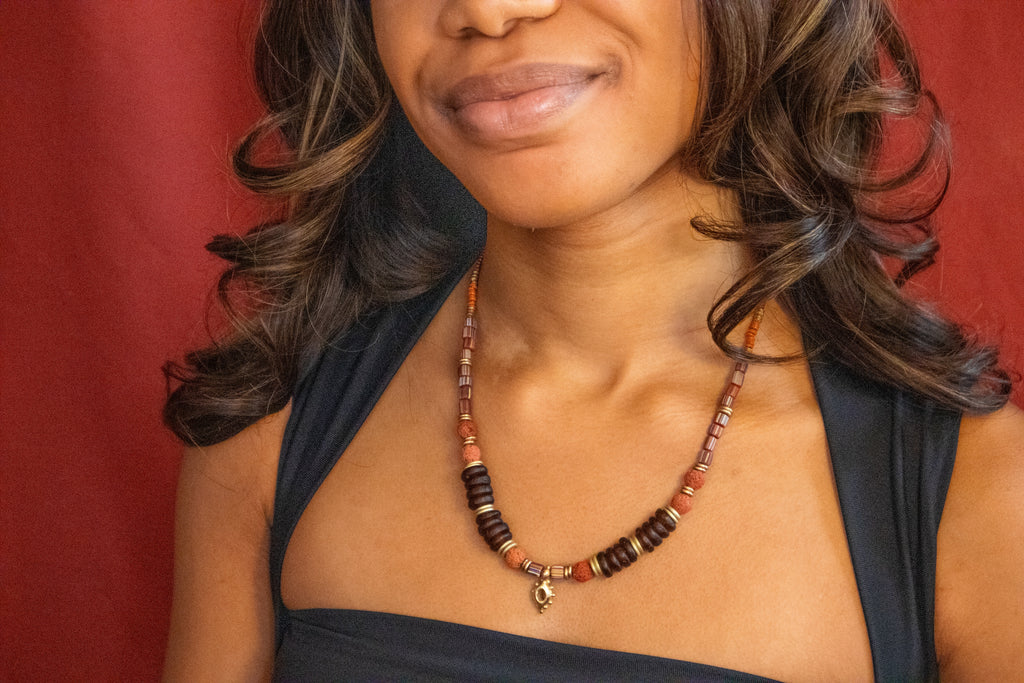 Portal Beaded Necklace OOAK 3