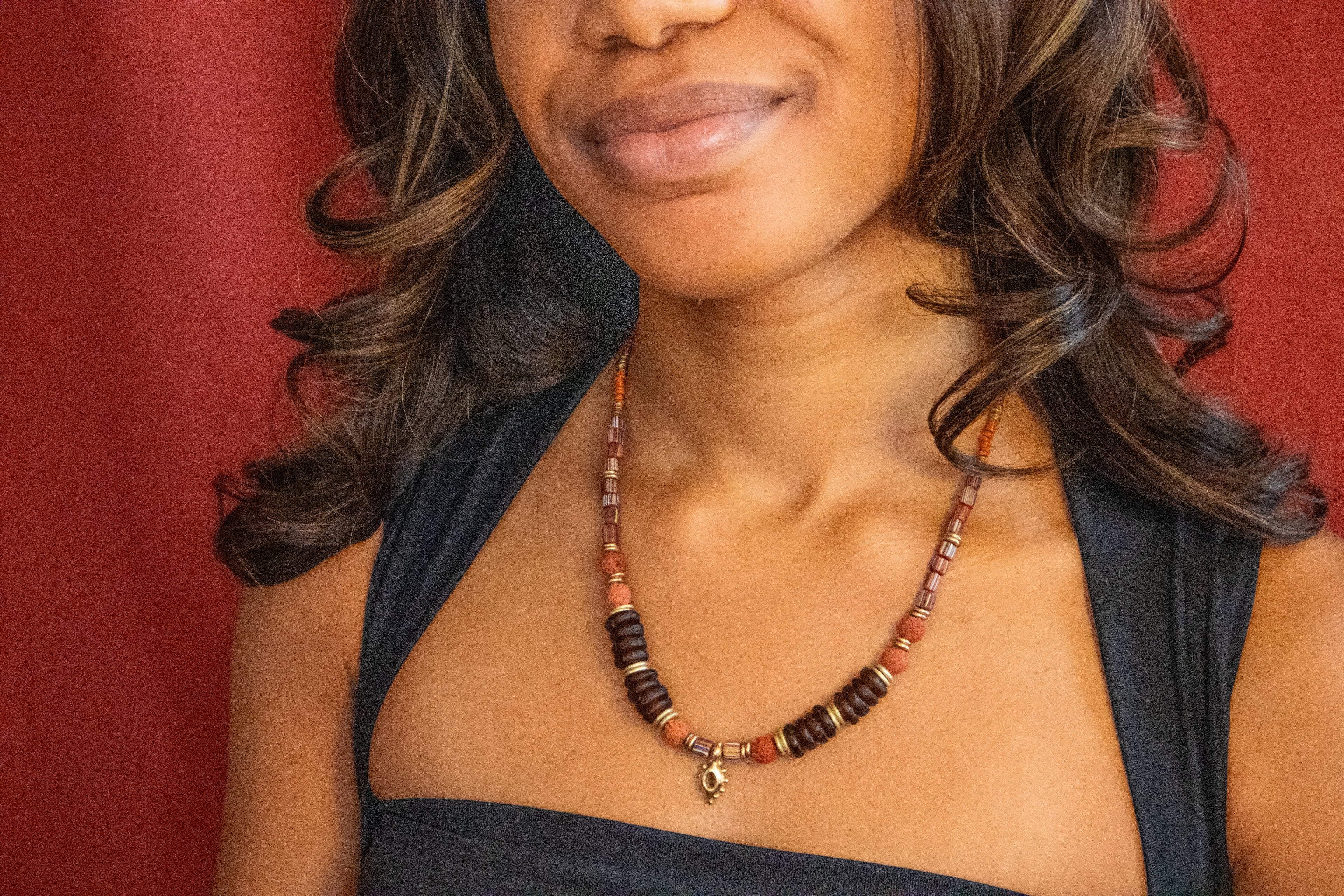 Portal Beaded Necklace OOAK 3