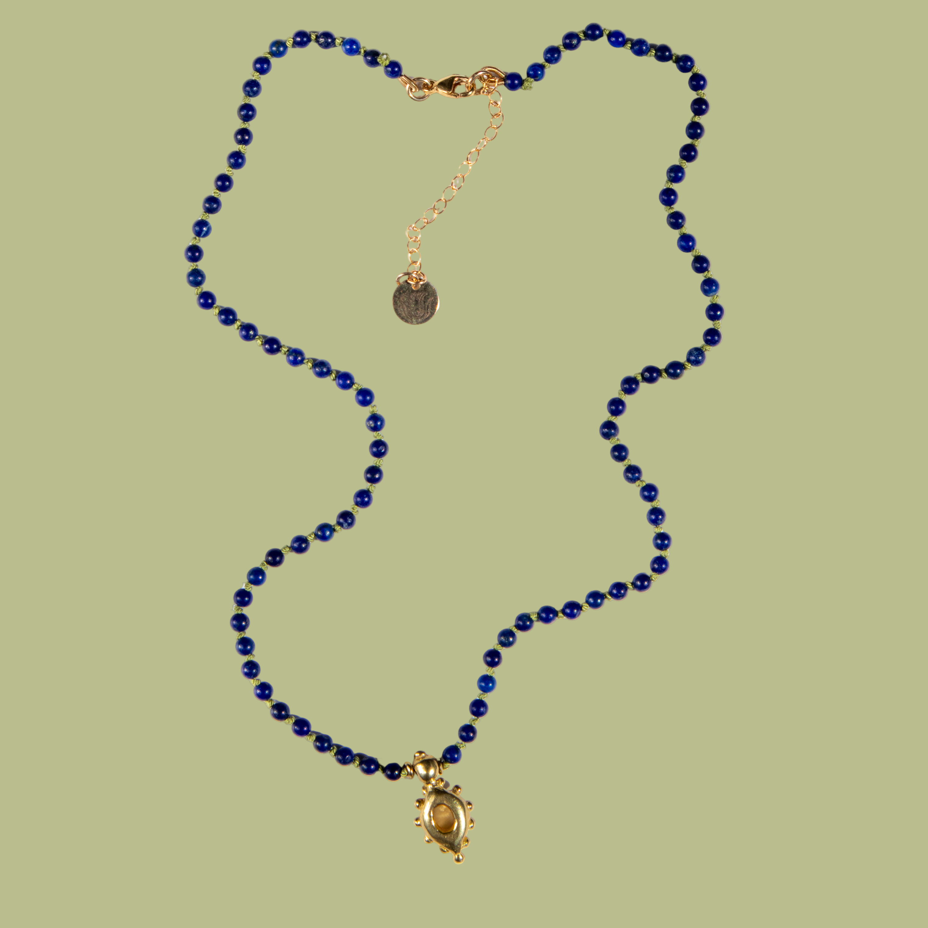 Portal Beaded Necklaces - Lapis Lazuli