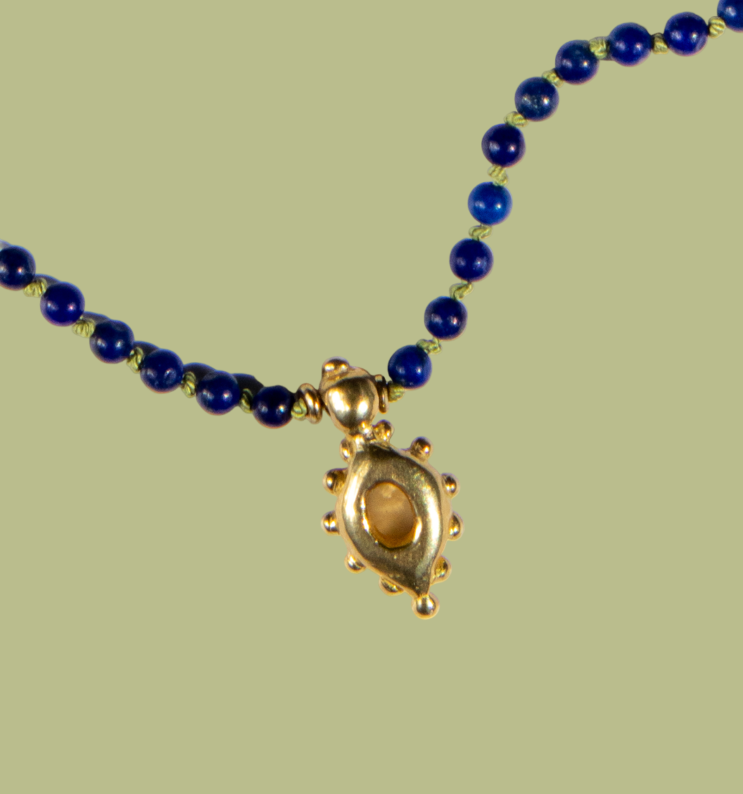 Portal Beaded Necklaces - Lapis Lazuli