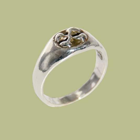 Diaspore Signet Ring